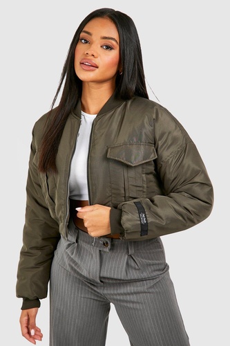 Cargo Pocket Bomber Jacket