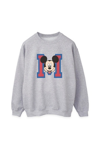 M Mickey Mouse Face Sweatshirt