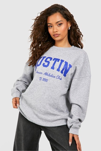 Austin Slogan Sweatshirt