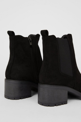 Faith Amelia Casual Heeled Chelsea Boots