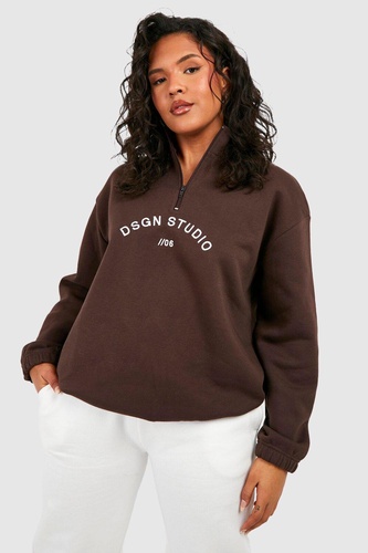 Plus Dsgn Studio Half Zip Sweatshirt