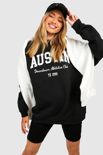 Austin Slogan Sweatshirt