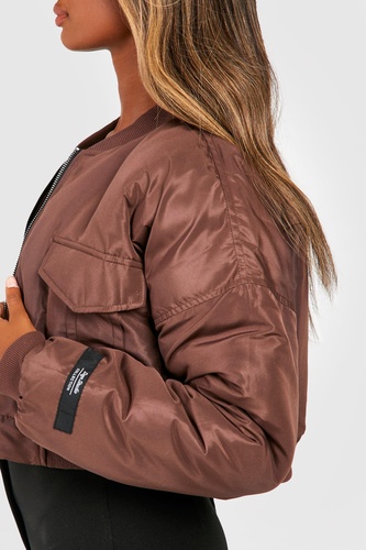 Cargo Pocket Bomber Jacket