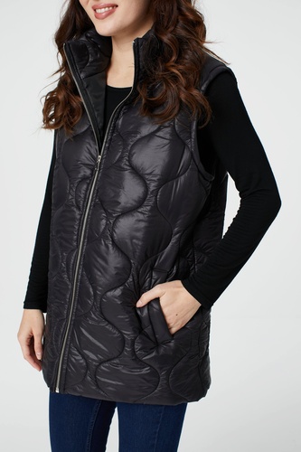 Quilted Sleeveless Gilet Vest