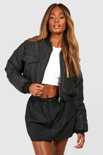 Cargo Pocket Bomber Jacket