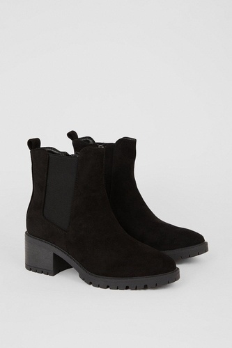 Faith Amelia Casual Heeled Chelsea Boots