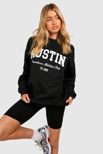 Austin Slogan Sweatshirt