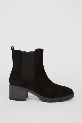 Faith Amelia Casual Heeled Chelsea Boots