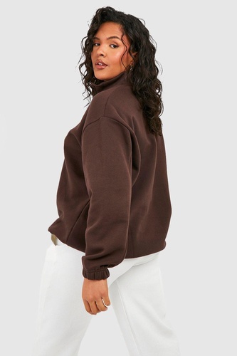 Plus Dsgn Studio Half Zip Sweatshirt