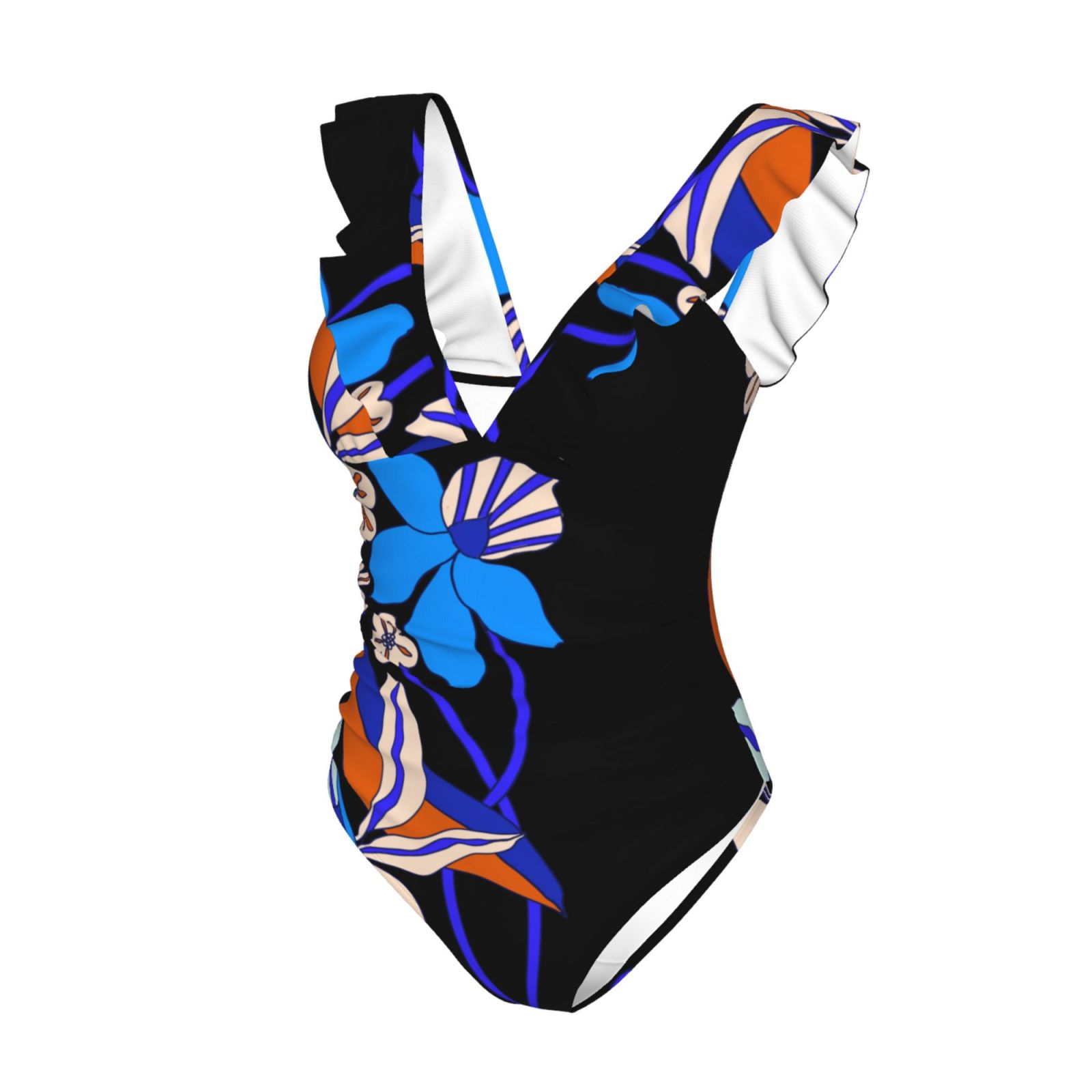 Women's Ruffle One Piece Swimsuit