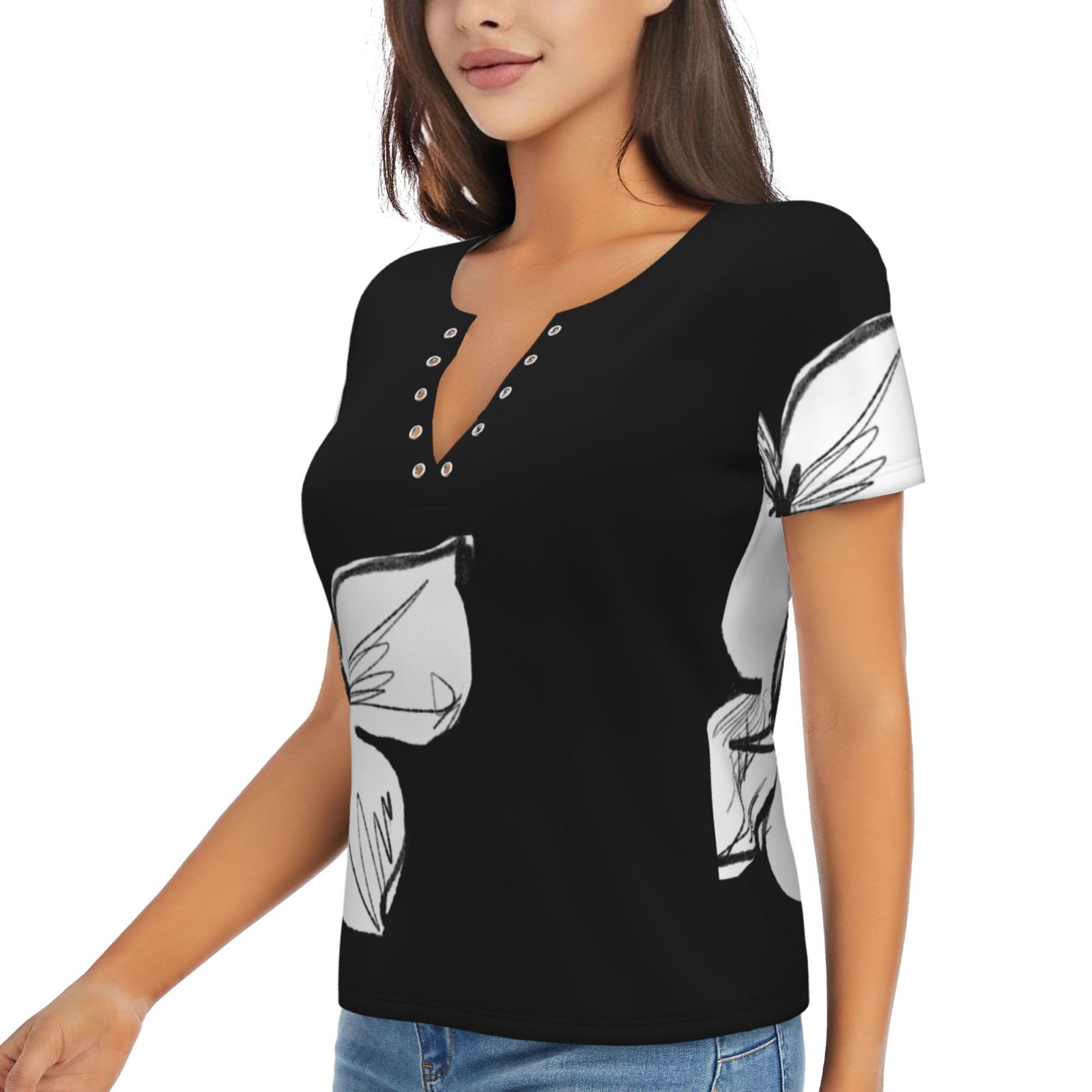 Women's V-Neck T-Shirt