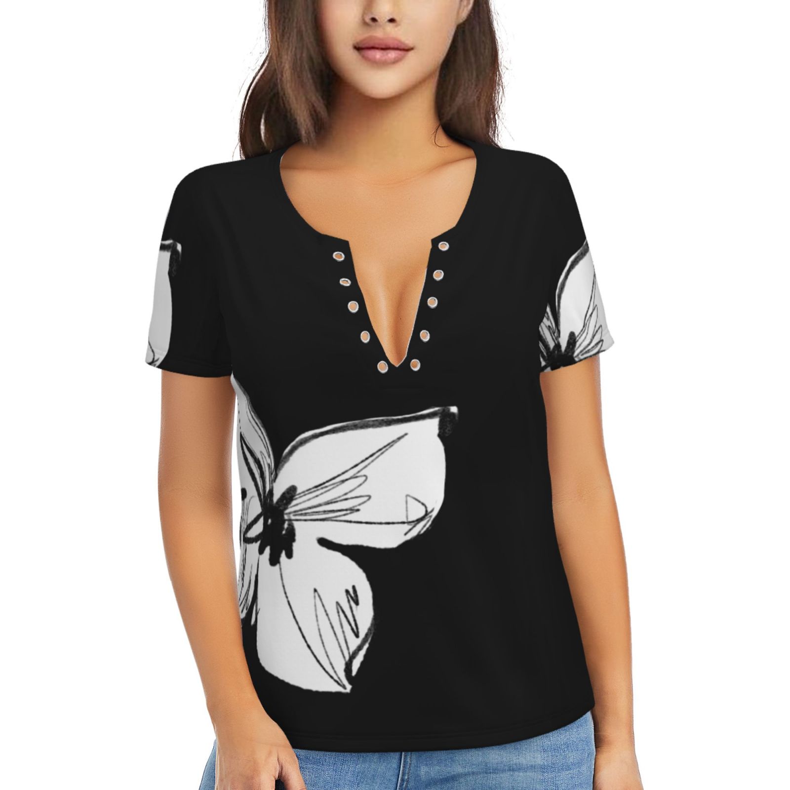 Women's V-Neck T-Shirt