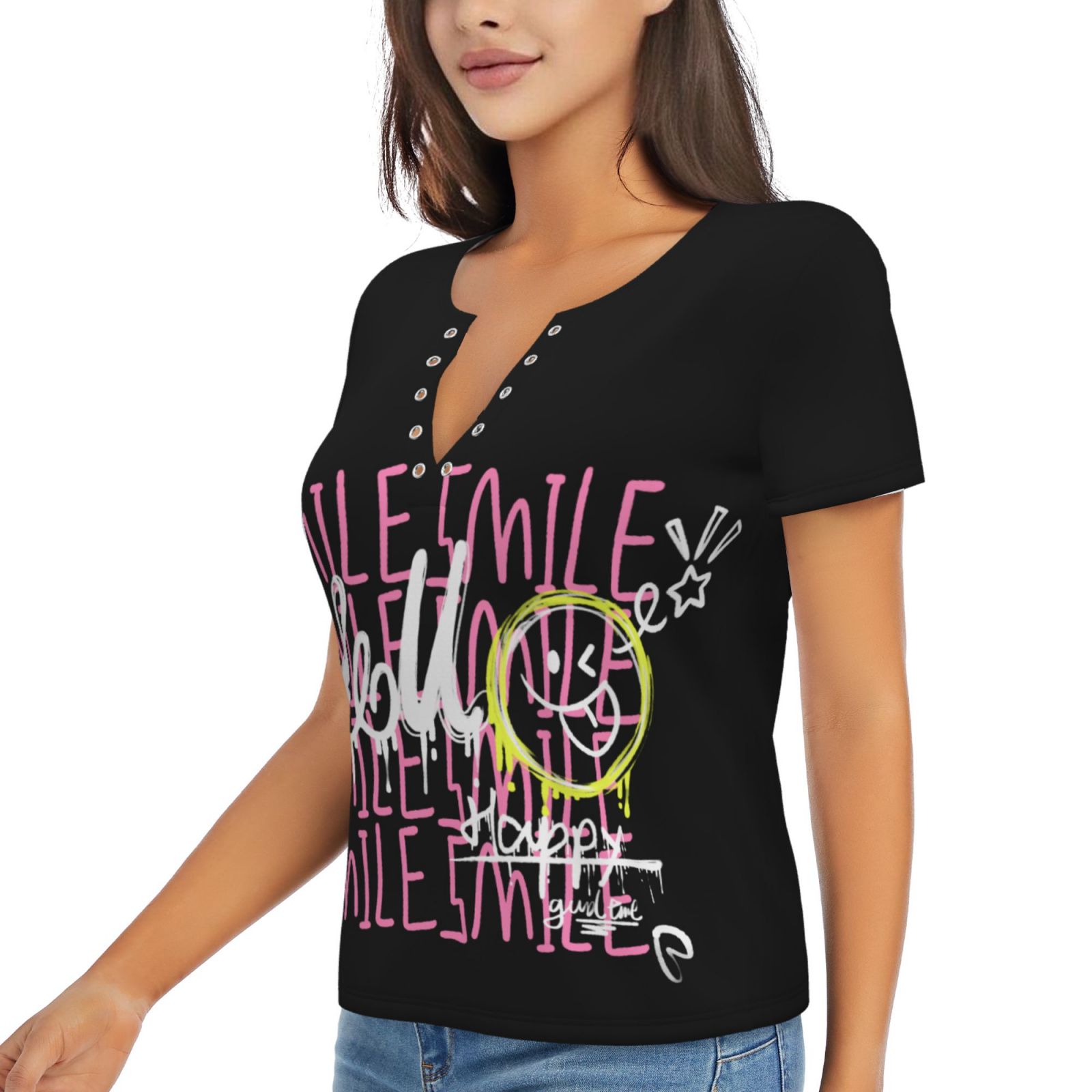 Women's V-Neck T-Shirt