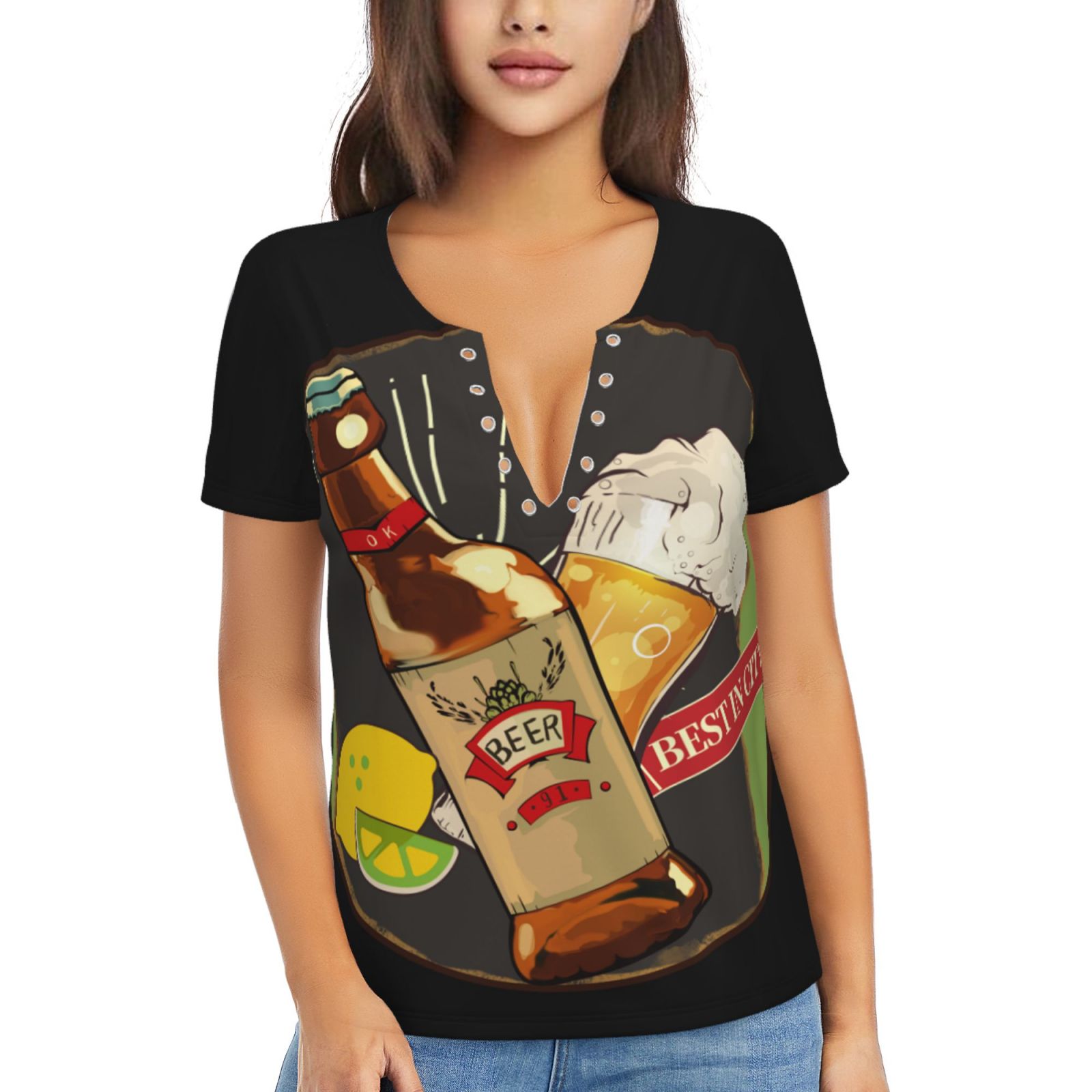 Women's V-Neck T-Shirt