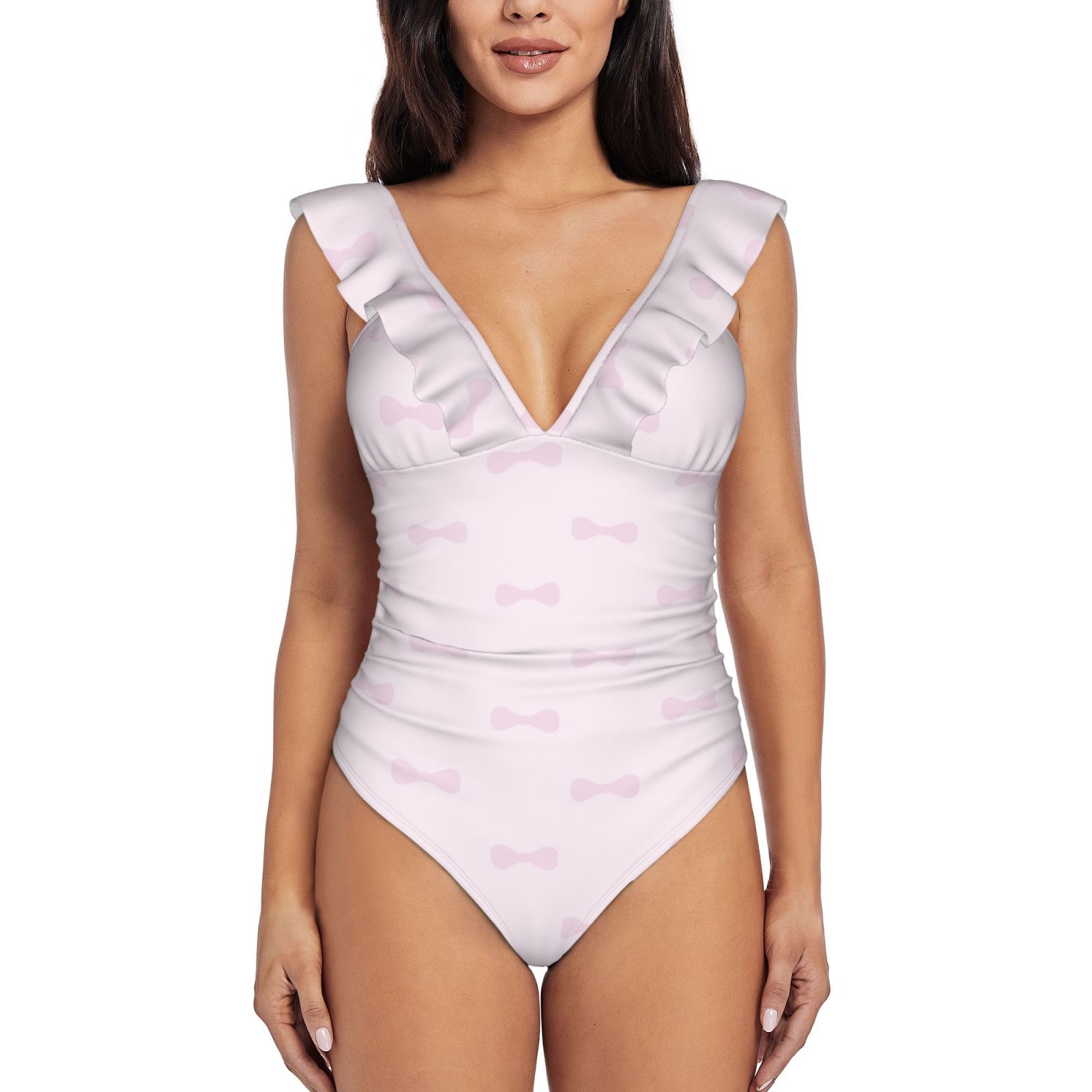 Women's Ruffle One Piece Swimsuit