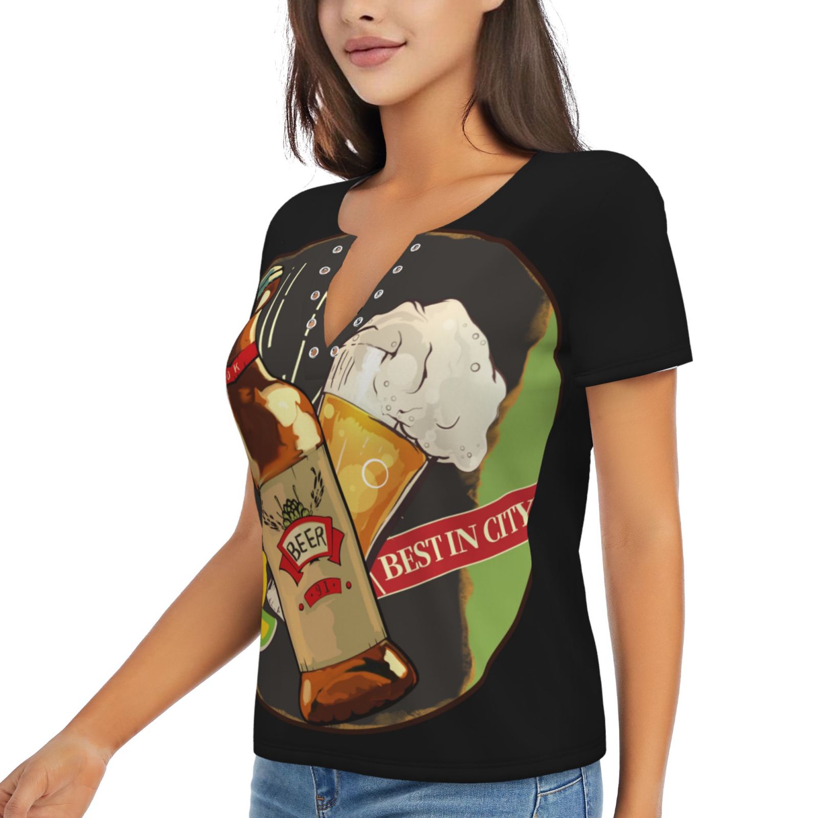 Women's V-Neck T-Shirt