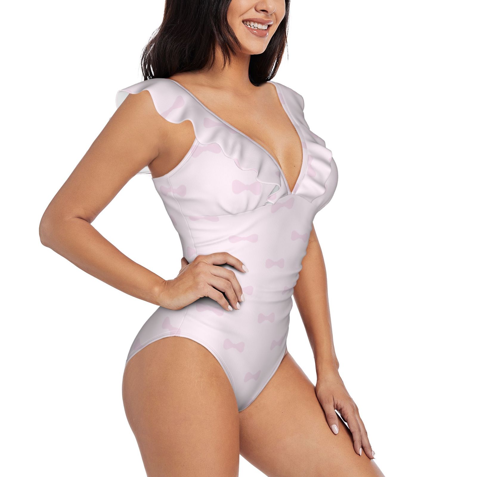 Women's Ruffle One Piece Swimsuit