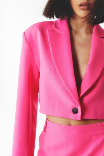 Tailored Cropped Blazer