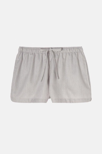 Armoury Herringbone Cotton Twill Sleep Shorts