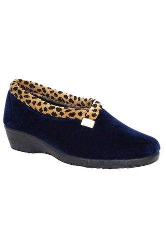 Paloma Leopard Print Slippers