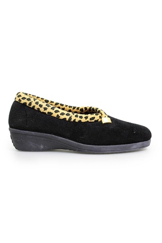 Paloma Leopard Print Slippers