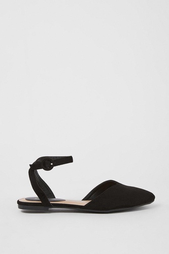 Poppy Open Back Ballet Flats