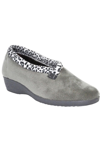 Paloma Leopard Print Slippers