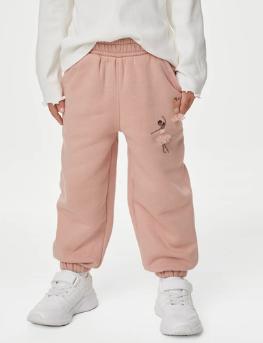 Cotton Rich Ballet Joggers 2 8 Yrs