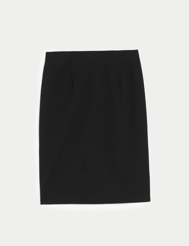 Girls Long Pencil School Skirt 9 16 Yrs