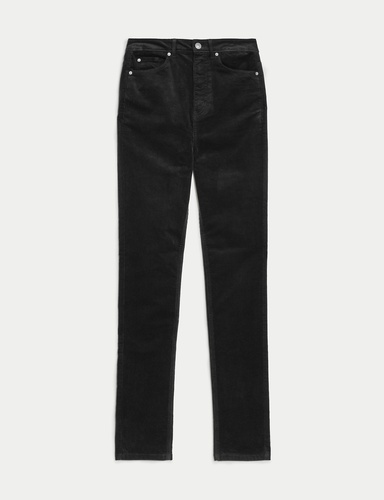 Cord Straight Leg Trousers