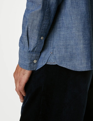 Hyde Pure Organic Cotton Chambray Dinner Shirt