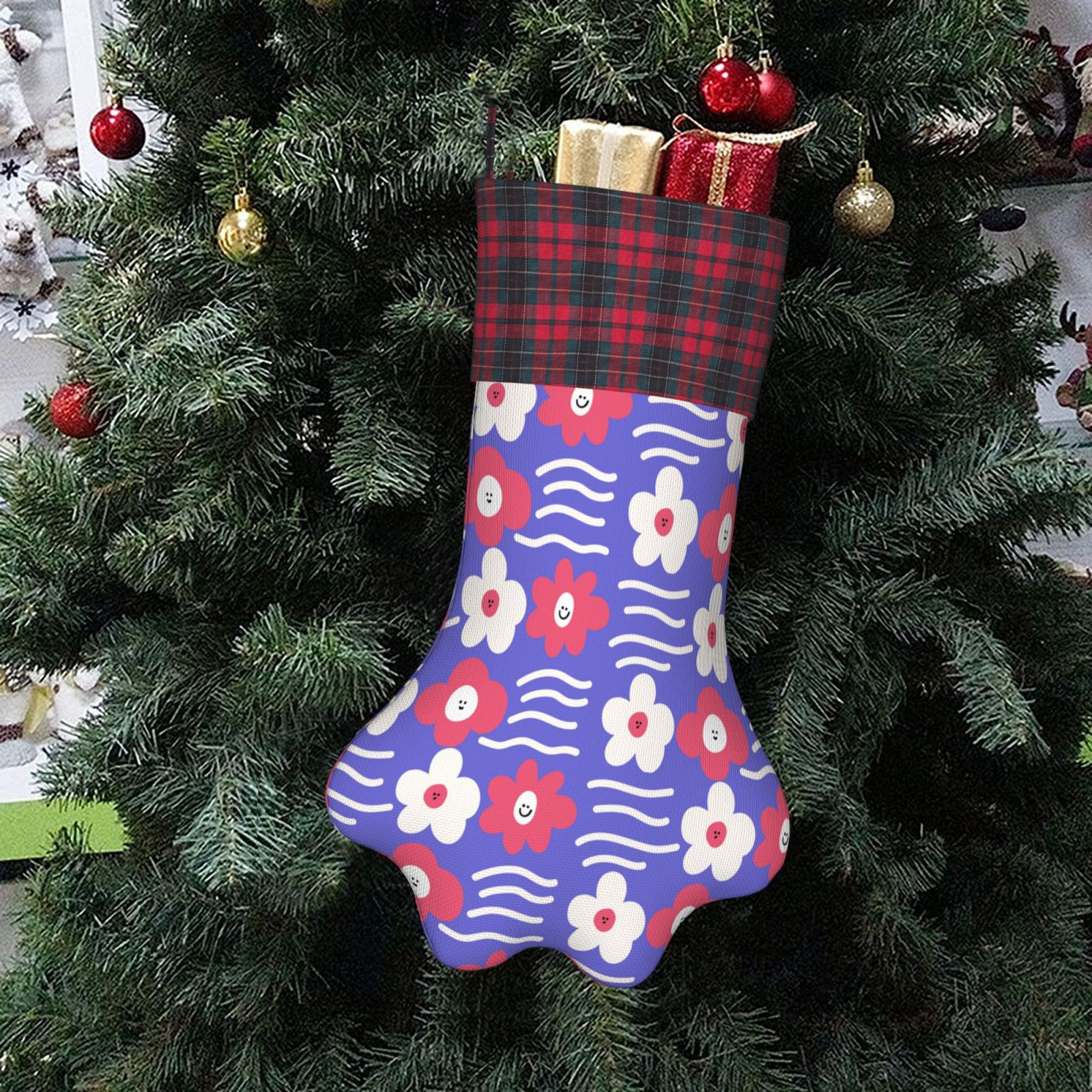 Christmas Pet Pow Socking