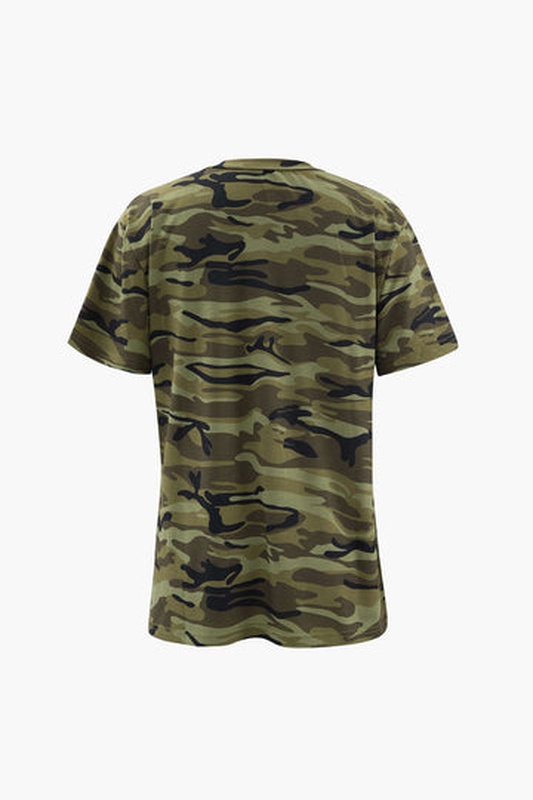 Pretty Dept Camo T Shirt