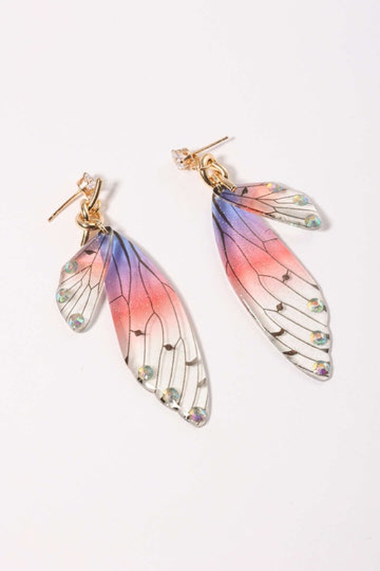 Colorful Butterfly Earrings