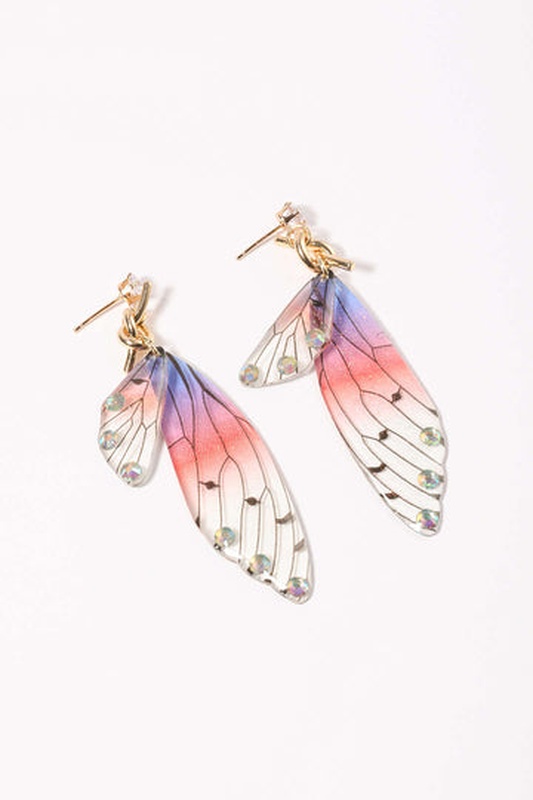 Colorful Butterfly Earrings