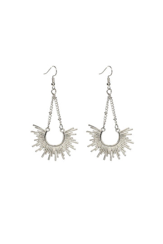 Sunburst Drop Dangle Earrings