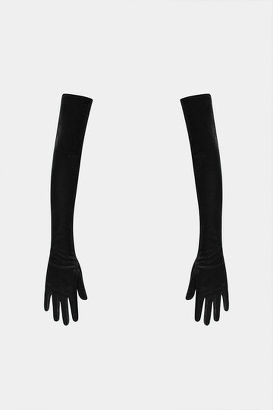 Premium Velvet Long Gloves