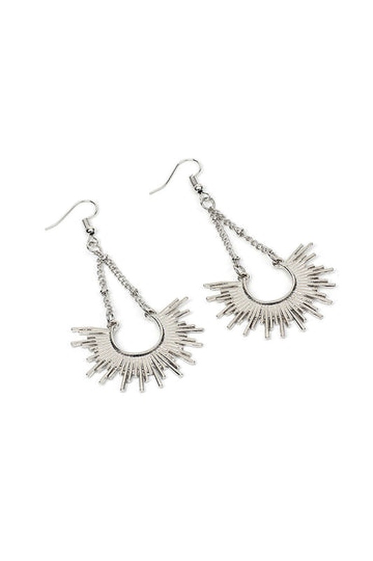 Sunburst Drop Dangle Earrings