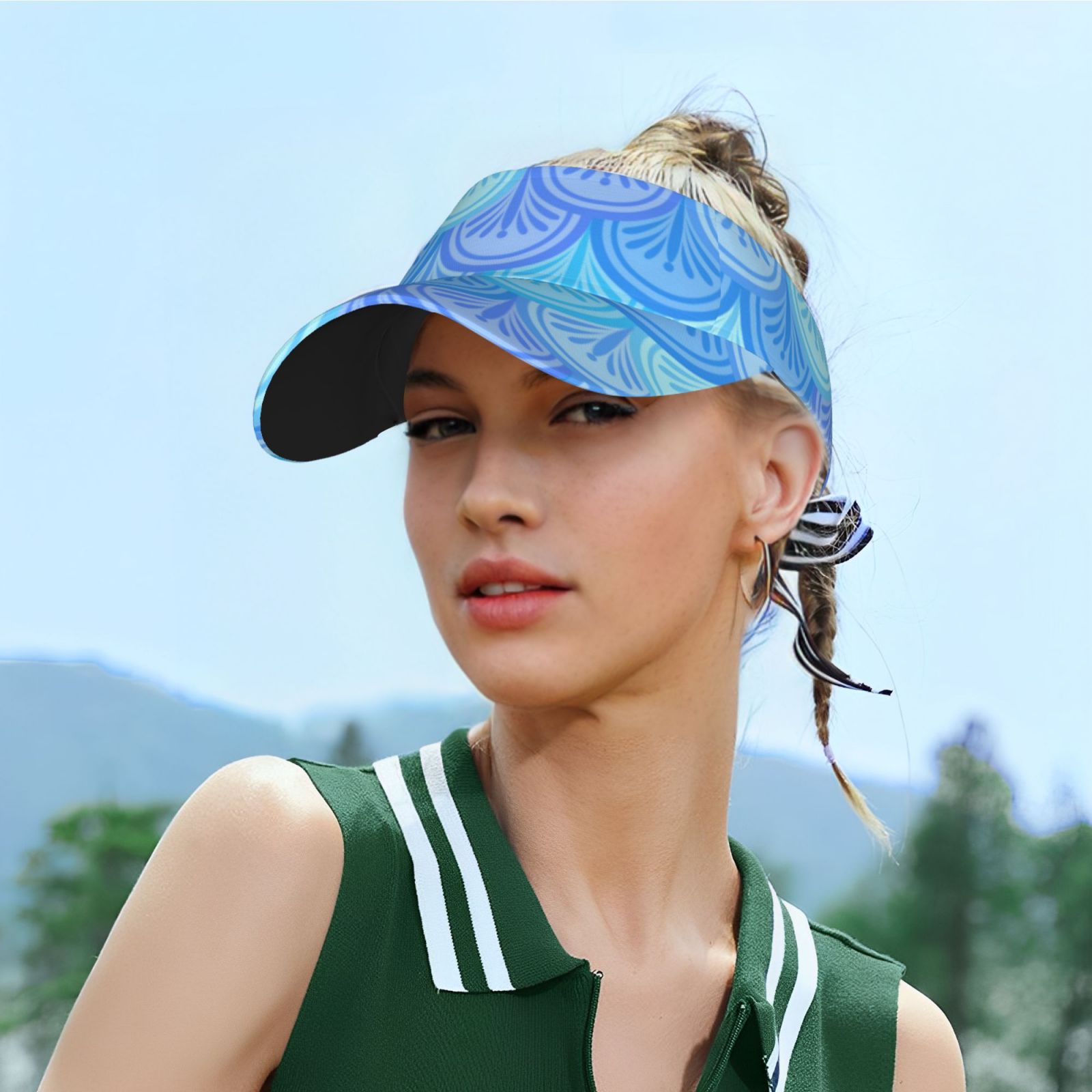 Adult Sunscreen Visor Cap