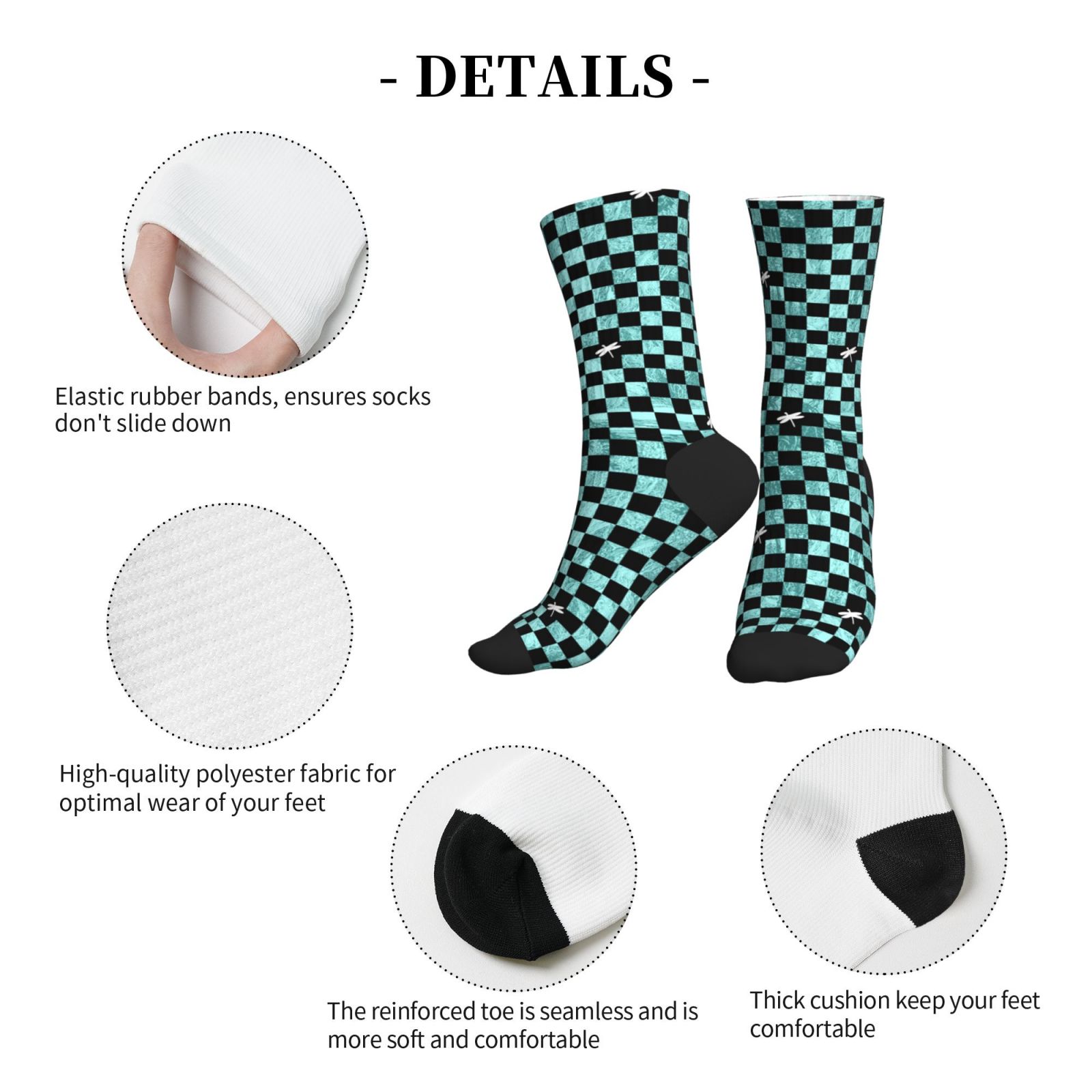 Mid-Tube Sports Socks