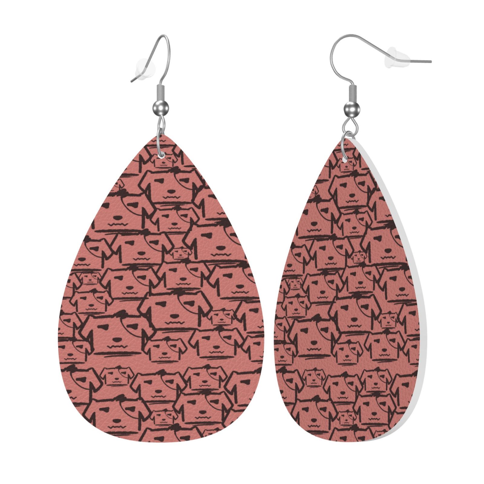 Leather Earring