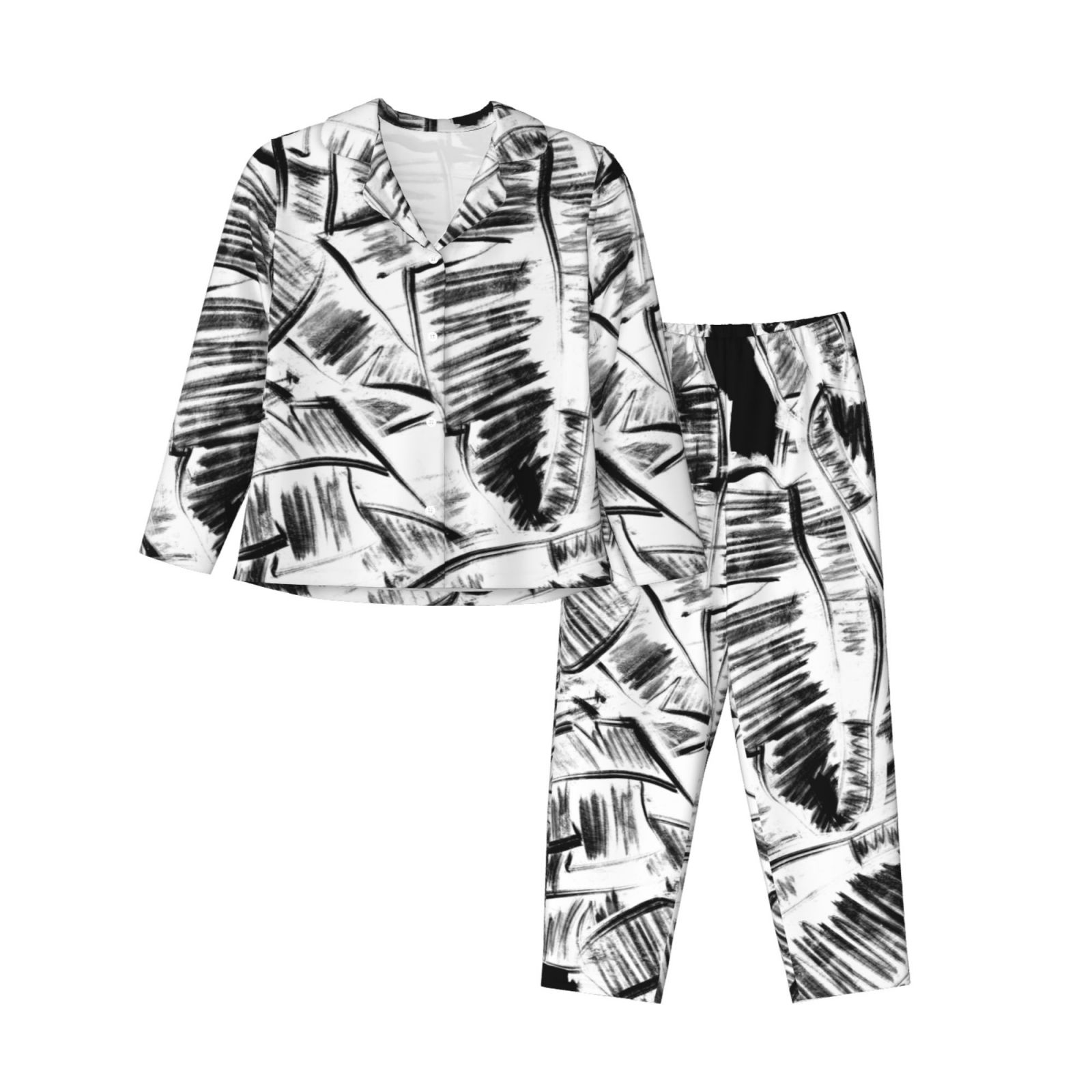 Women's Long-Sleeved Pajama Set