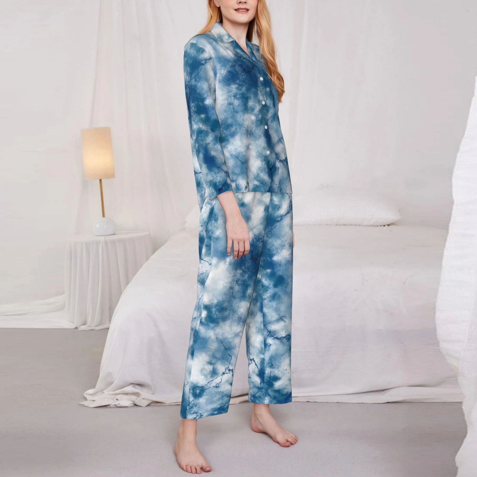 Women's Long-Sleeved Pajama Set