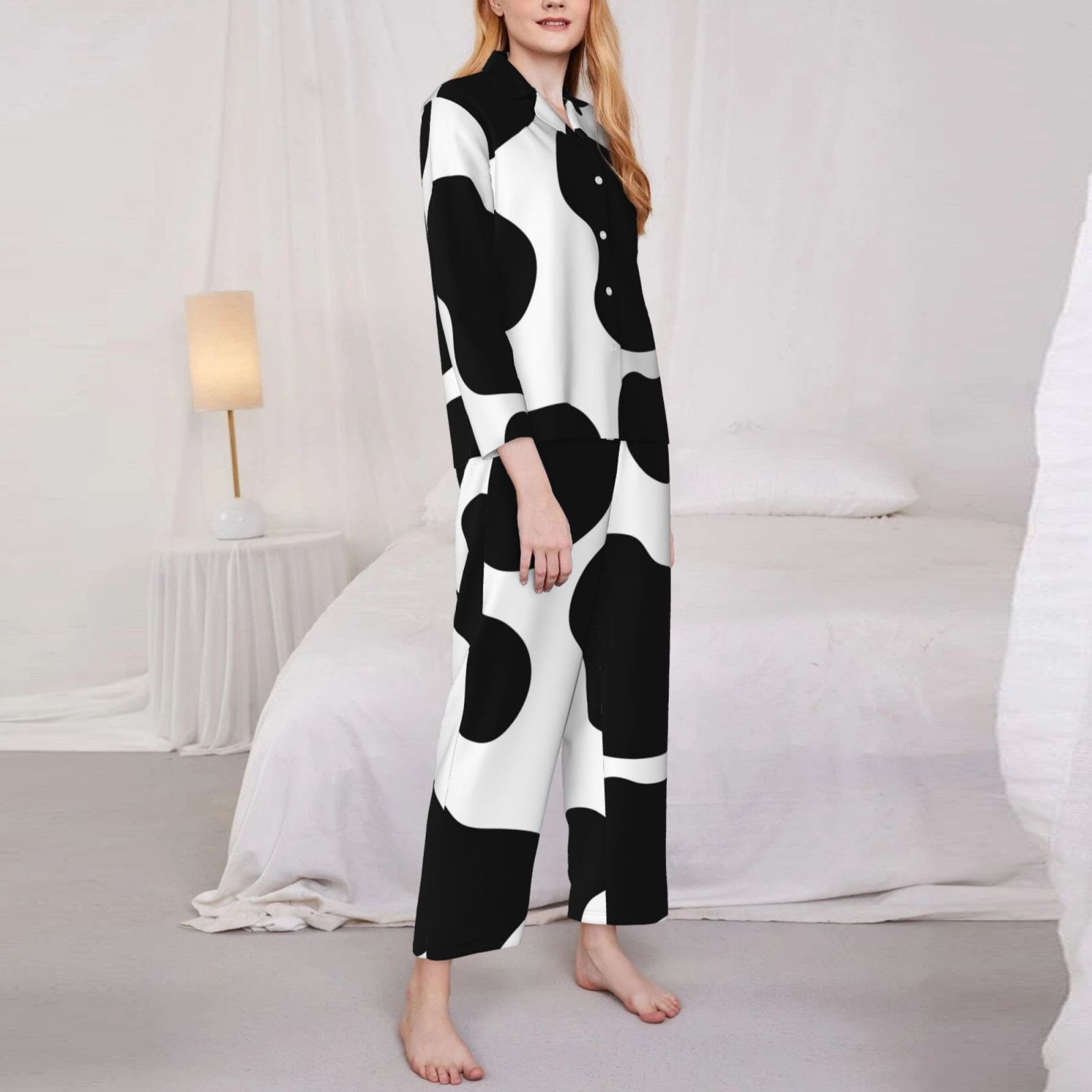 Women's Long-Sleeved Pajama Set