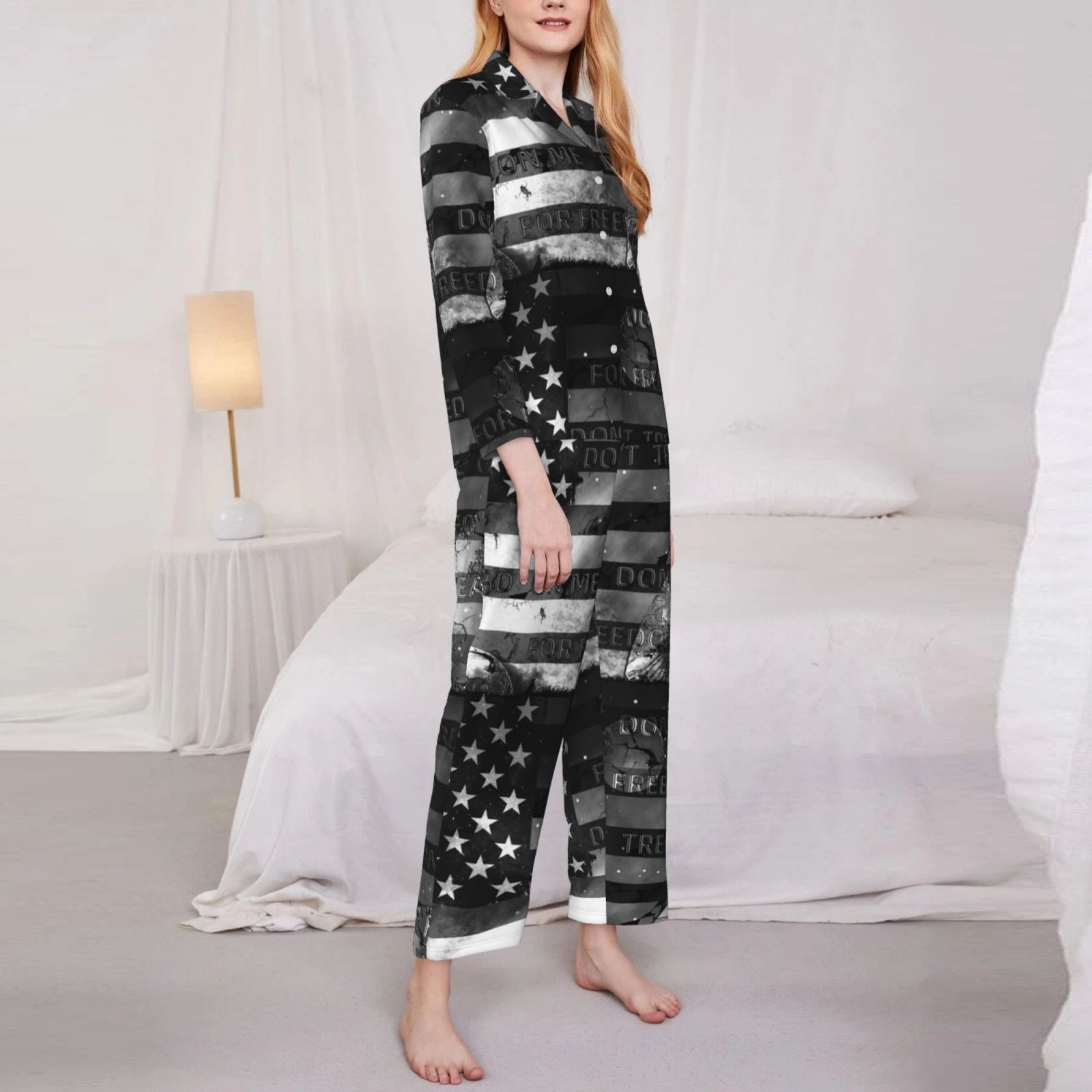 Women's Long-Sleeved Pajama Set