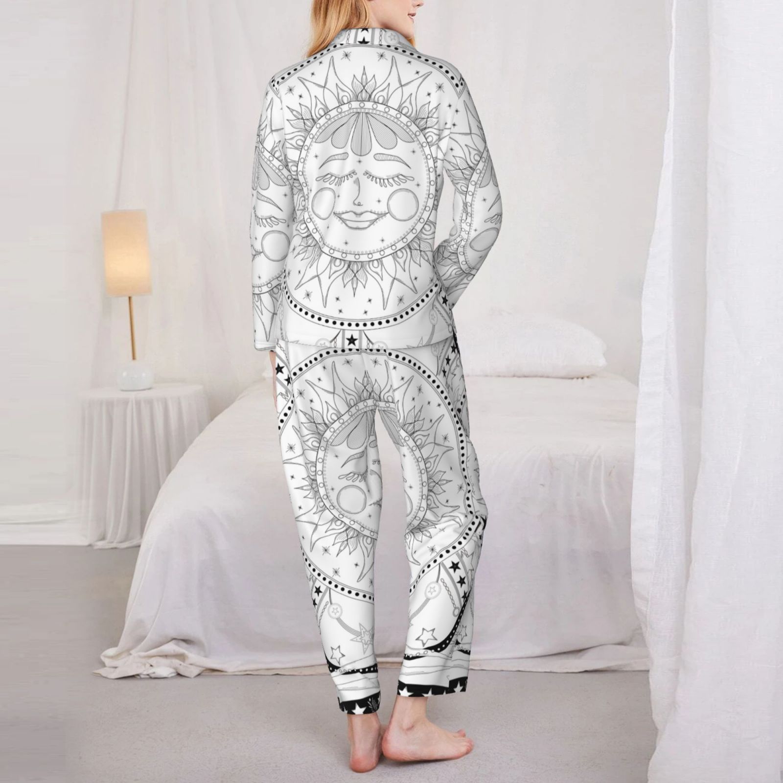 Women's Long-Sleeved Pajama Set