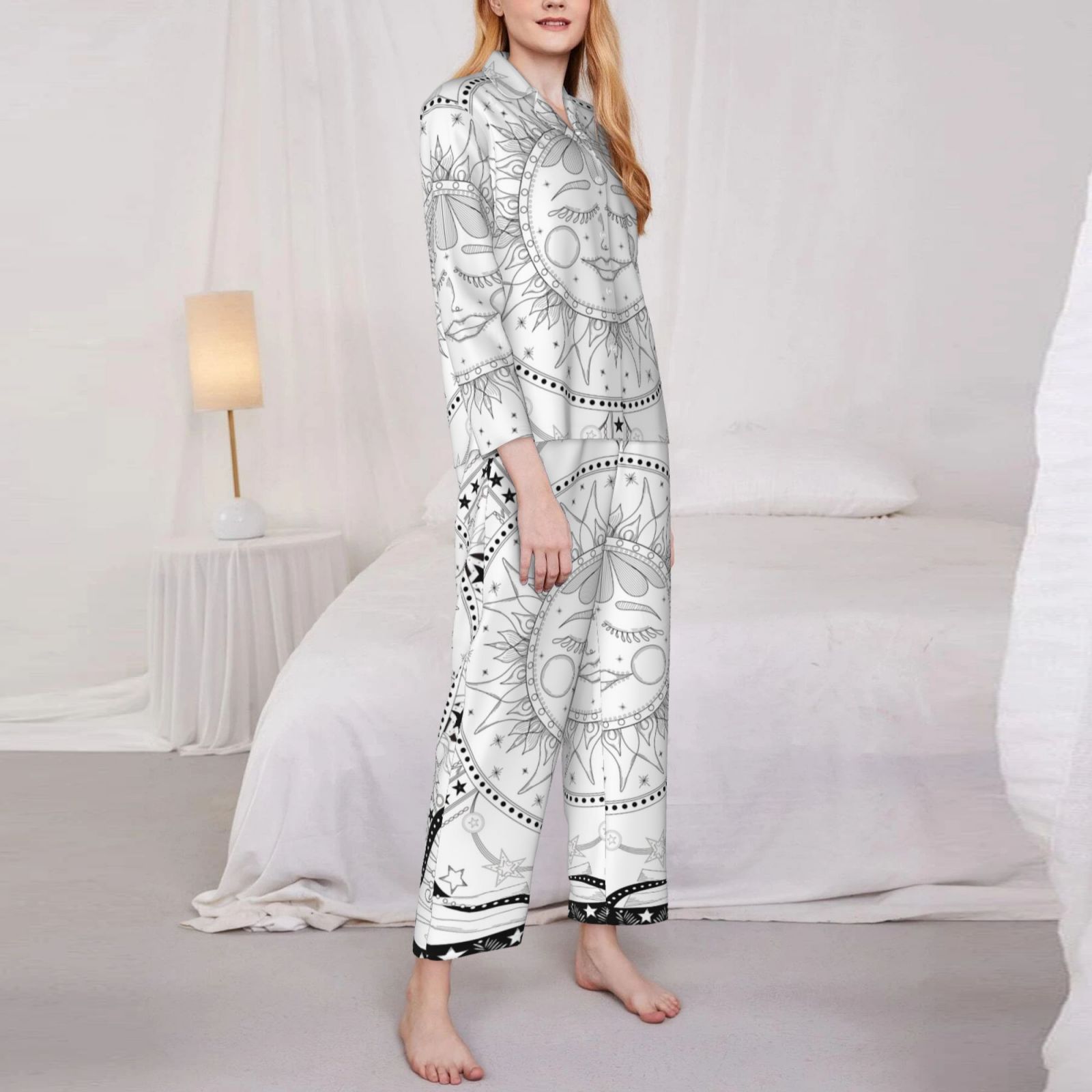 Women's Long-Sleeved Pajama Set