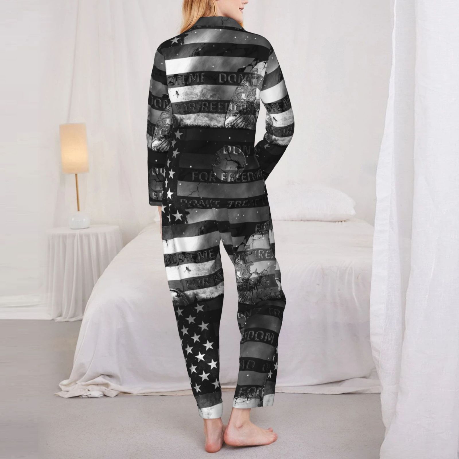 Women's Long-Sleeved Pajama Set