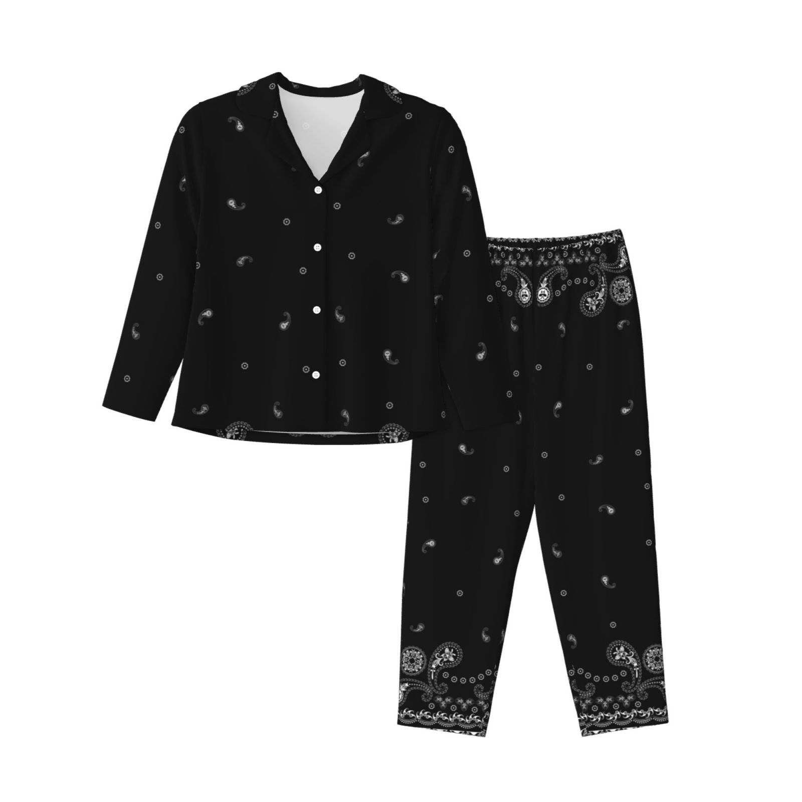 Women's Long-Sleeved Pajama Set