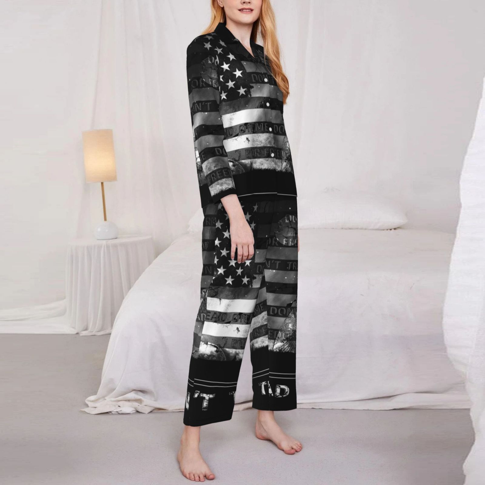 Women's Long-Sleeved Pajama Set